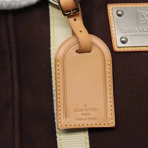 LOUIS VUITTON Cabas MM Antigua Tote Bag Brown - Picture 12 of 16